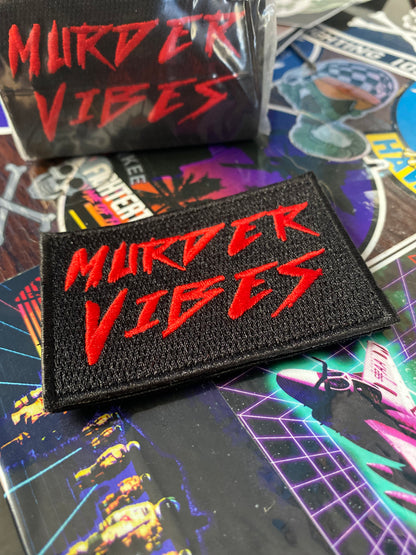 Murder Vibes patch (Red)